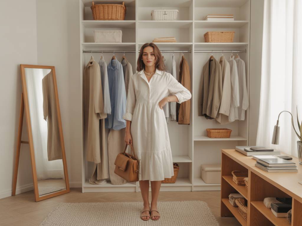 Le retour du style minimaliste dans la garde-robe pour un dressing plus simple